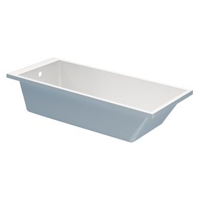 Armourcast Reinforced Slim Edge Square Single Ended Bath 1700 x 700mm