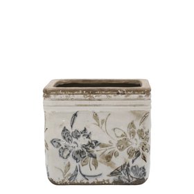 Twyford Square Floral Planter