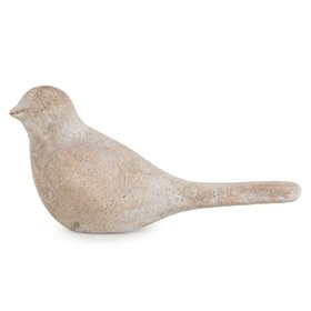 Bird Ornament in stone finish