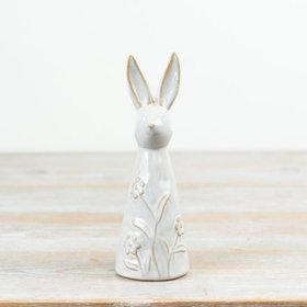 Glazed Bunny With Flower Detail