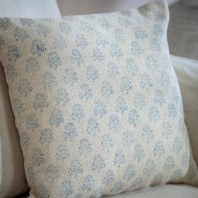 Clara Indigo Cushion