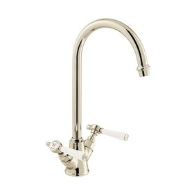Booth & Co. Axbridge Lever Nickel Kitchen Mixer