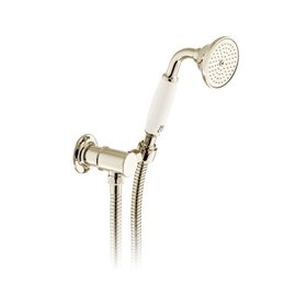 Booth & Co. Axbridge Nickel Shower Handset & Hose