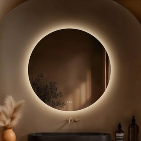 Origins Living Claris 1000mm Round LED Mirror