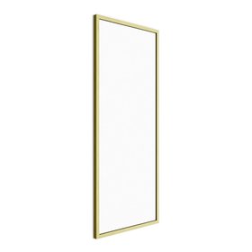 Origins Living Docklands Brushed Brass 400 x 1000mm Rectangular Mirror