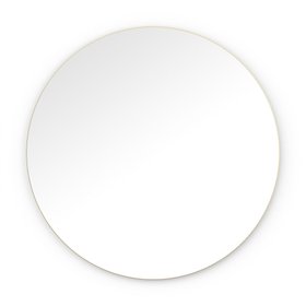 Origins Living Oslo Brushed Brass 1000mm Round Mirror