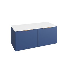 Abacus Concept Sit On Ocean Blue 1200mm Vanity Unit