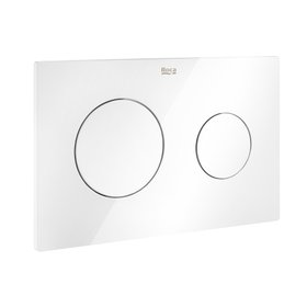 Roca Duplo One PL10 White Dual Flush Plate