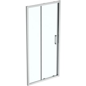 Ideal Standard Connect 2 1100mm Silver Sliding Shower Door