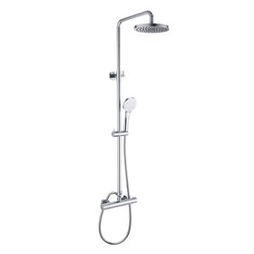 Roca Splash-T Chrome Thermostatic Shower Column