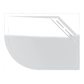 Kudos connect2 900mm x 800mm Offset Quadrant Shower Tray