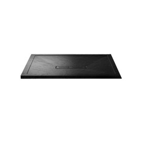 Kudos connect2 900mm x 800mm Slate Effect Rectangular Shower Tray