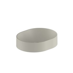 Vado Safari Fluted Cashmere Mineral Round Countertop Basin