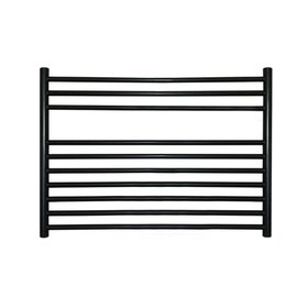 The Sussex Range by JIS Newick 600mm x 750mm Black Electric Towel Rail