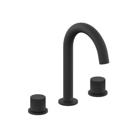 Vado Safari Leverless Matt Black 3 Tap Hole Basin Mixer