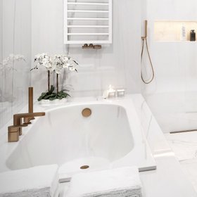 Abacus Series 1 1700mm x 750mm Single Ended Bath