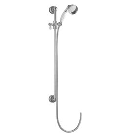 BC Designs Victrion Brushed Chrome Slide Rail Kit and Handset