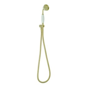 BC Designs Victrion Brushed Gold Traditional Handheld Shower Kit