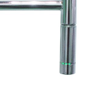 The Sussex Range by JIS Lindfield 1275mm x 520mm Polished Stainless Steel Electric Towel Rail