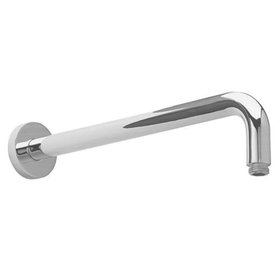 BC Designs Victrion Brushed Chrome Straight Wall Mounted Shower Arm