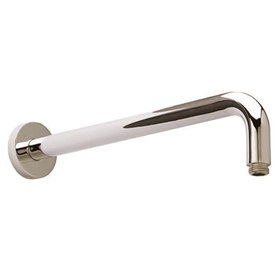 BC Designs Victrion Nickel Straight Wall Mounted Shower Arm