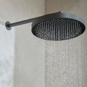 Vado Safari Pewter 320mm Round Shower Head