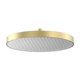 Vado Safari Satin Brass 320mm Round Shower Head