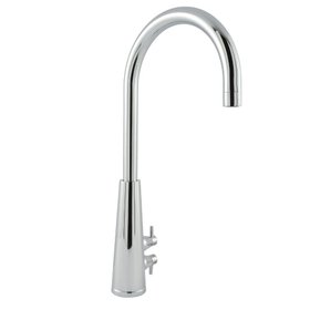 JTP Livaro Chrome Lever Swivel Spout Kitchen Mixer
