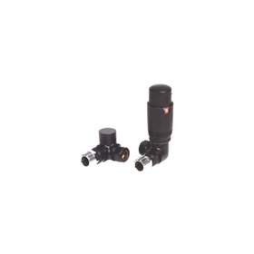 Redroom by Barwick Anthracite Corner Thermostatic Radiator Valves
