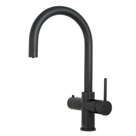 JTP Matt Black 4-in-1 Boiling Water Kitchen Tap