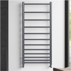 Redroom by Barwick Crescendo Anthracite 1372 x 500 Towel Radiator