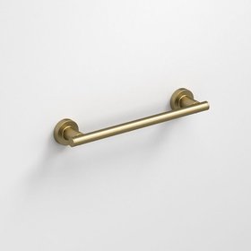 Origins Living Tecno Project Brushed Brass Towel Rail