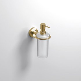 Origins Living Tecno Project Brushed Brass Soap Dispenser