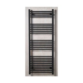 Redroom by Barwick Elite Matt Black 1200 x 600mm Towel Radiator