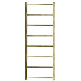 JTP Evo Brushed Brass 1200mm x 500mm Heated Towel Radiator