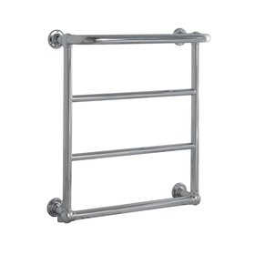 JTP Grosvenor Chrome 720mm x 600mm Traditional Wall Mounted Towel Radiator