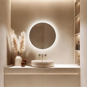 Origins Living Cleo 600mm Round Illuminating LED Mirror