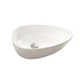 Britton 470mm x 350mm Pebble Countertop Basin