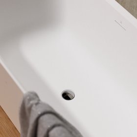 Crosswater Chrome Slotted Freestanding Bath Waste