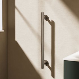 Crosswater Brushed Nickel 600mm Grab Bar