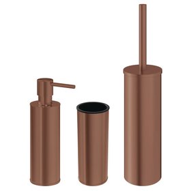 Crosswater MPRO Brushed Bronze Freestanding Accessory Set