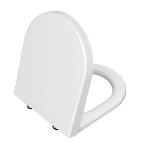 VitrA Integra D-Shape Comfort Height Open Back Close Coupled Toilet & Seat