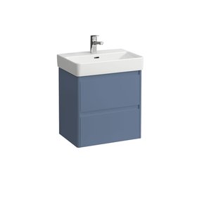 Laufen Base 2.0 Pigeon Blue 550mm Wall-Hung Vanity Unit & Basin