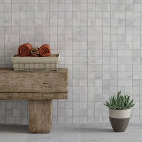 Carrara White Marble Polished 48mm Mosaic Tile