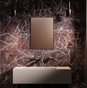 Red Marble Honed 30.5 x 30.5cm Tile