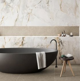 Vallaria Gold Polished 60 X 120cm Tiles Ts&Cs: Always use product link