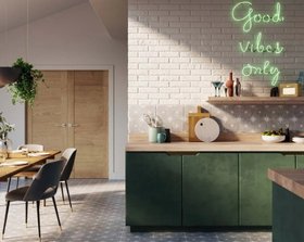 Vincent Grey Patterned Vitrified Ceramic tiles