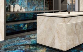 Onyx Sapphire Polished tiles