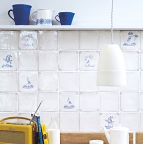 Traditional English Delft Collection - base (plain) and various (priced differently see below)