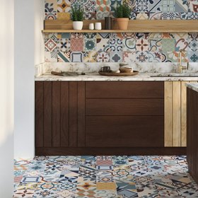 Waxman Ceramics Lumier Taco Mix from Hyperion Tiles Ts&Cs: Always use product link for digital use